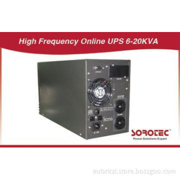 LCD RS232 SNMP Single Phase 60Hz High Frequency Online UPS
